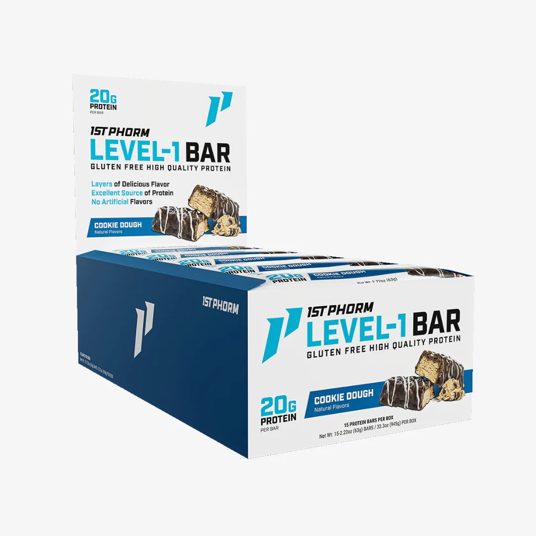 Level-1 Bar - Chocolate Chip Cookie Dough Box