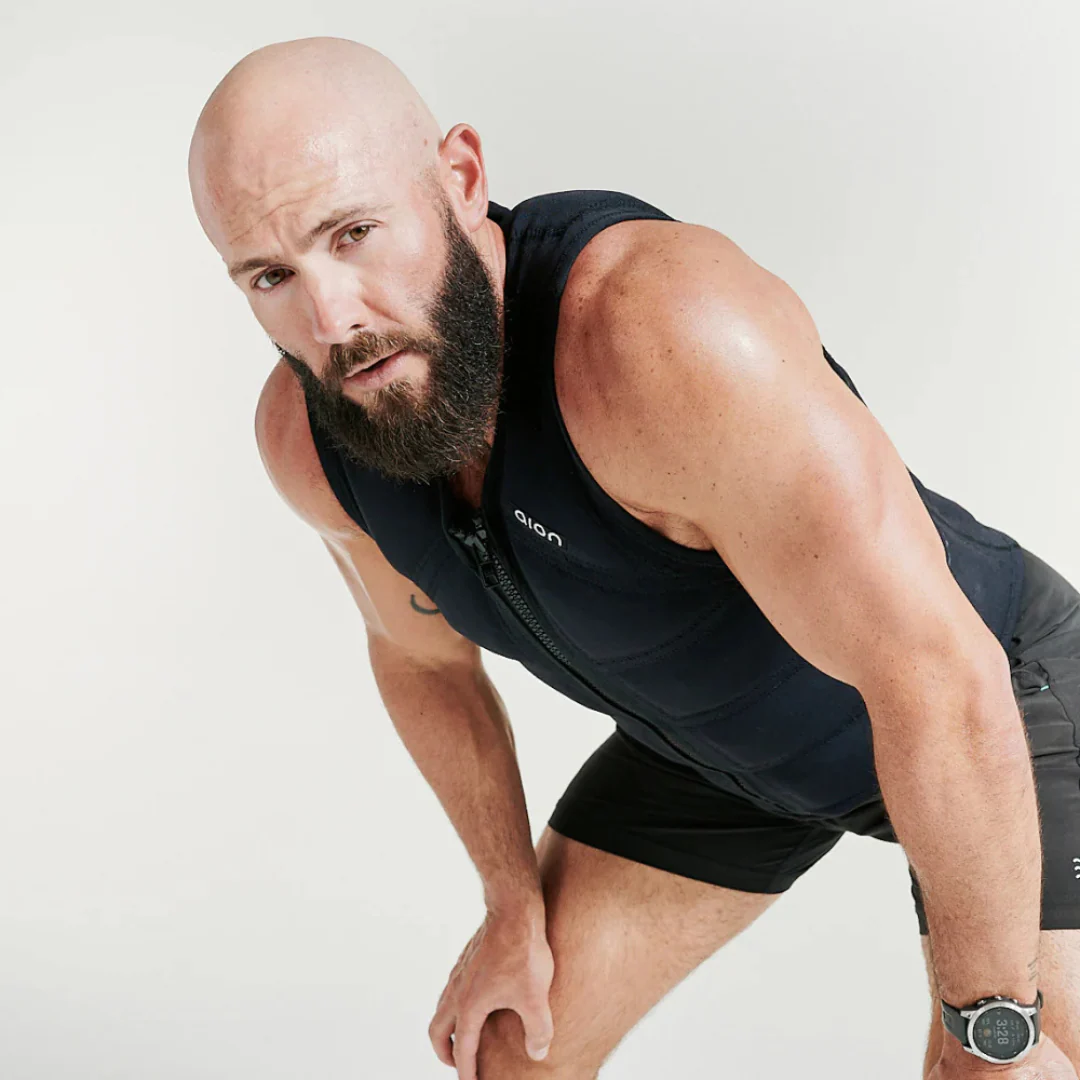 Men's Workout Vest: Black - Image 5