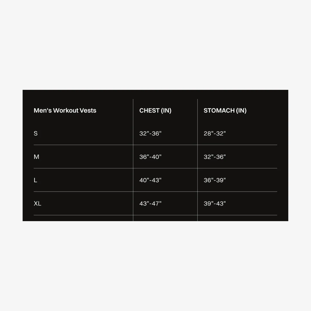 Men's Workout Vest: Black - Image 6