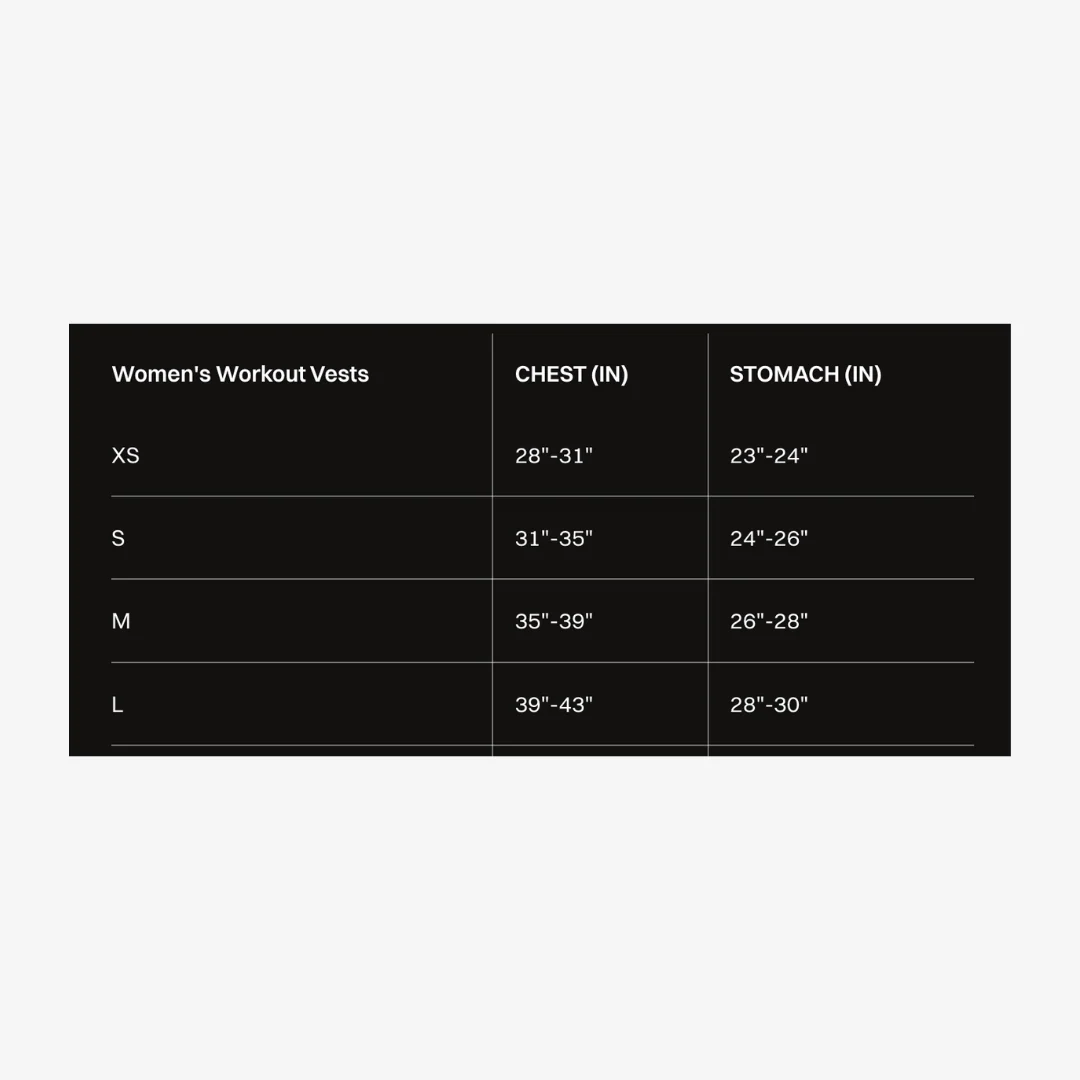 Women's Workout Vest: Black - Image 7