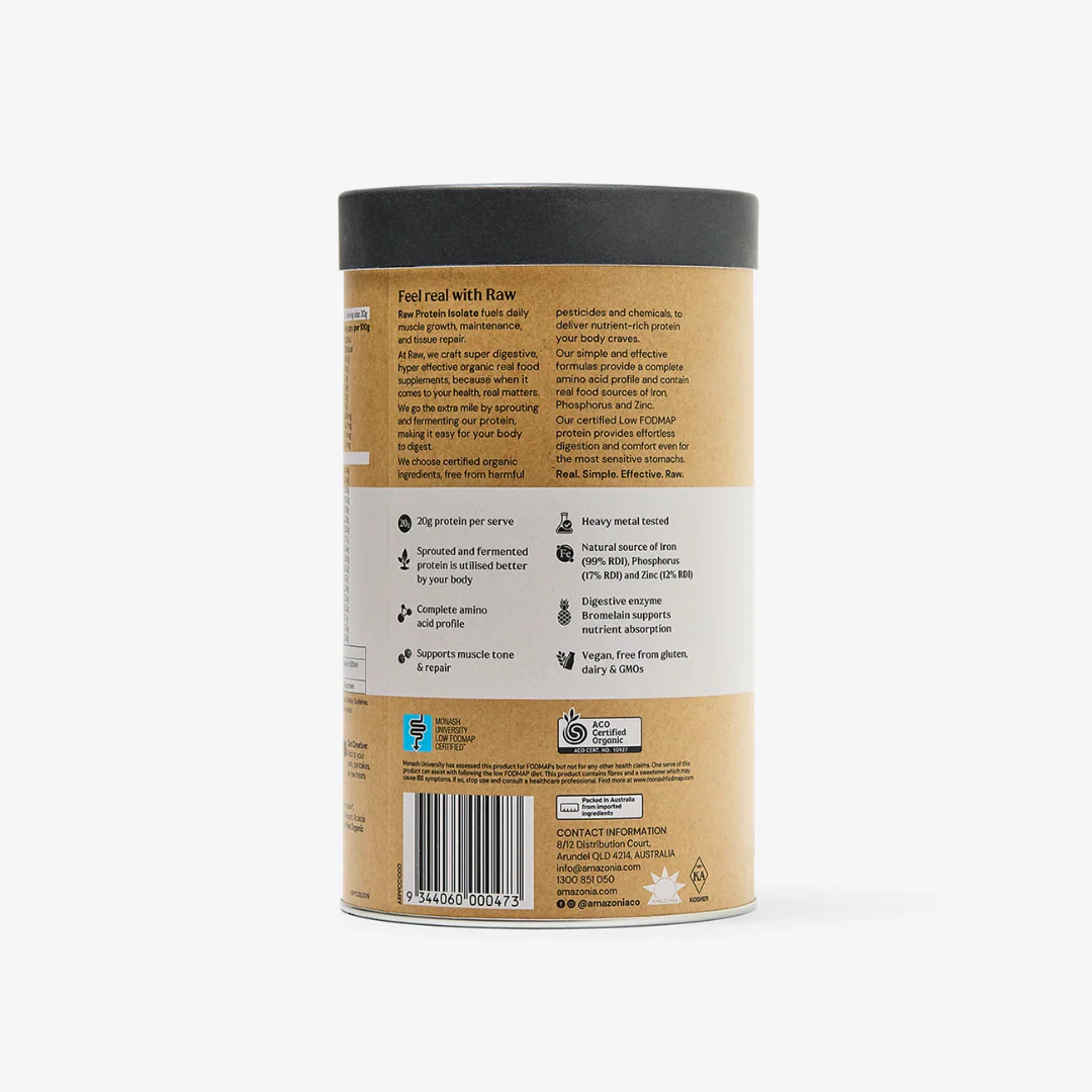 Raw Protein Isolate Choc Coconut - Image 3