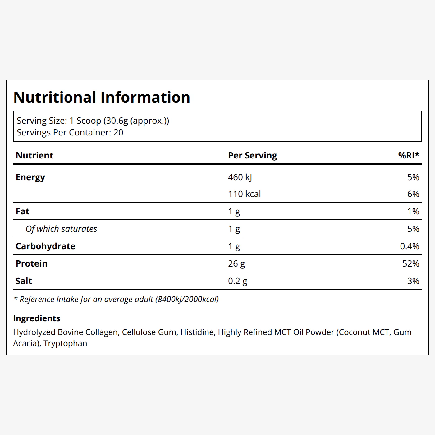 Paleo Protein - Unflavored - Image 2