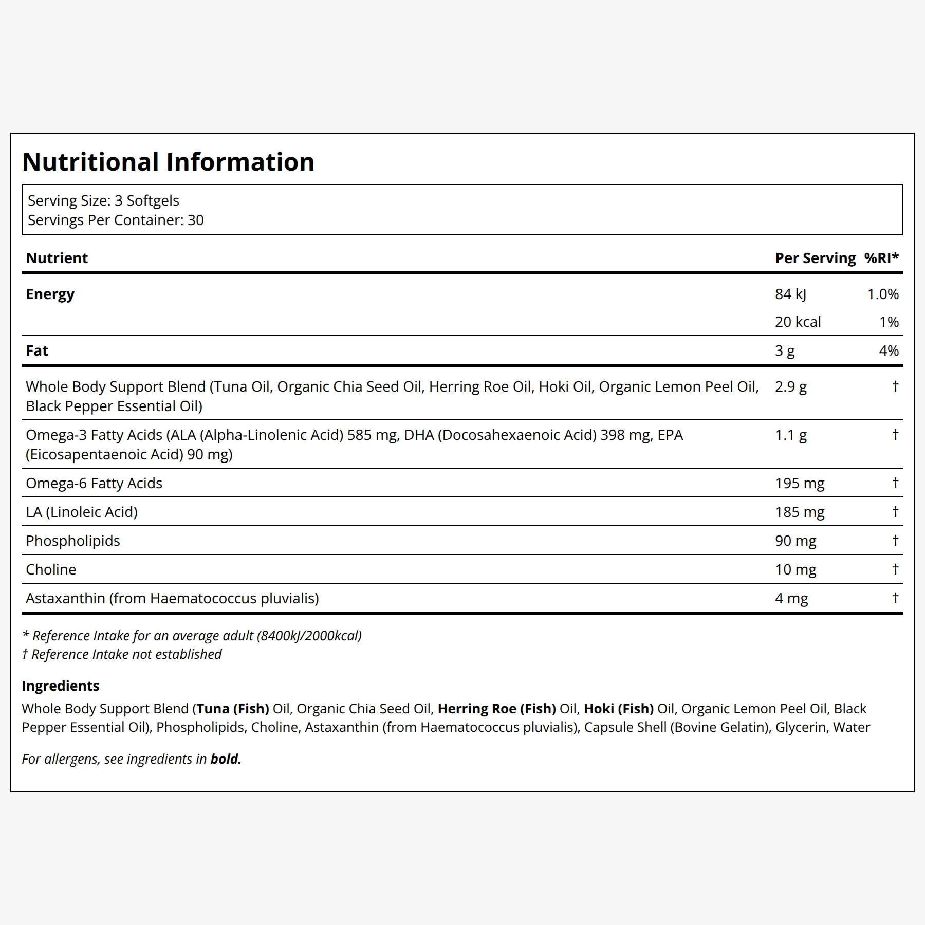 Omega-3s Whole Body - Image 2
