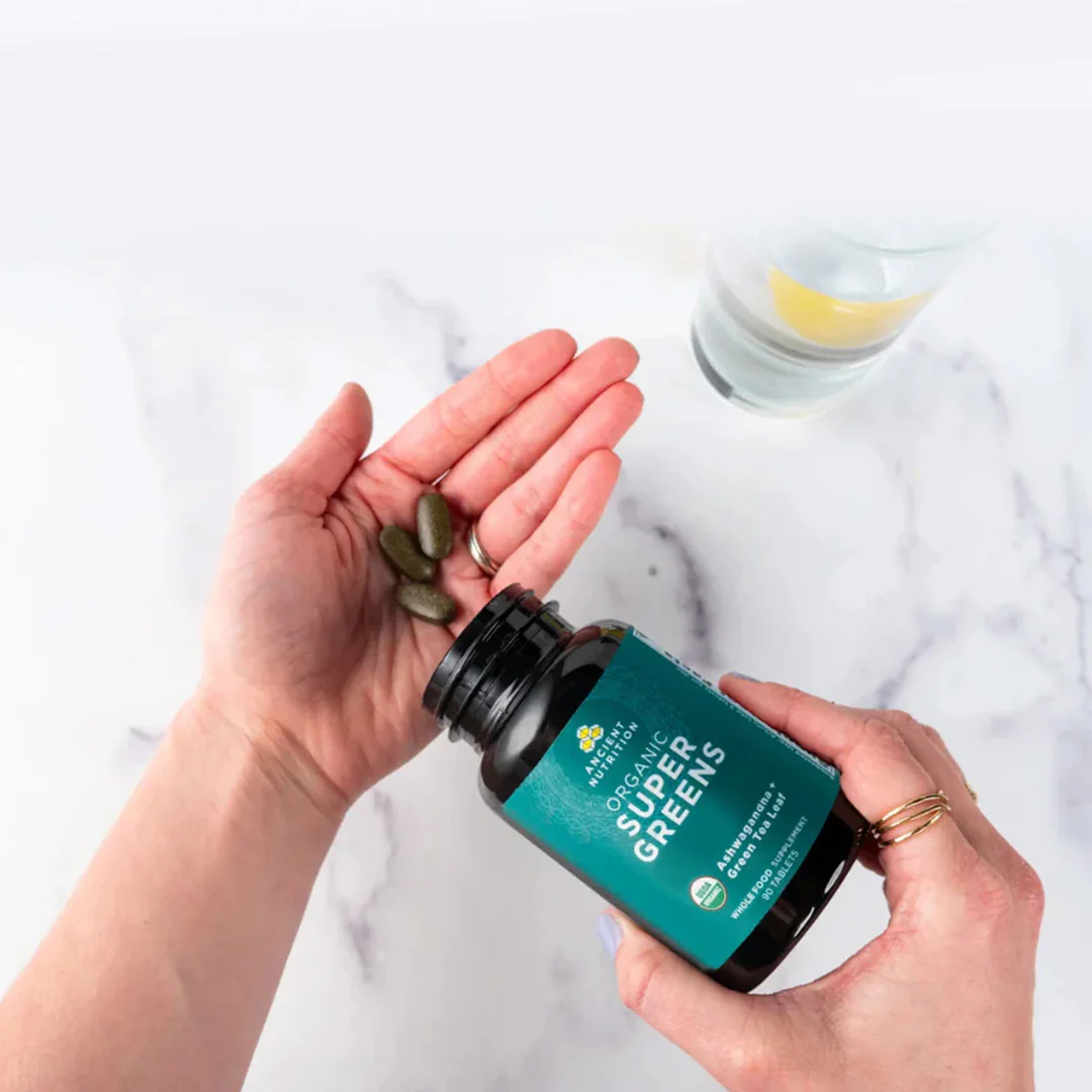 Organic SuperGreens Energizer Tablet - Image 4