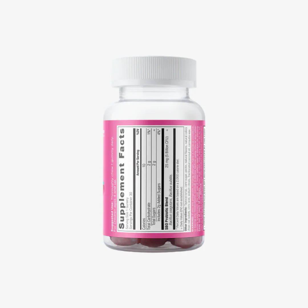 SBO Probiotics Kids - Gummies - Berry - Image 4