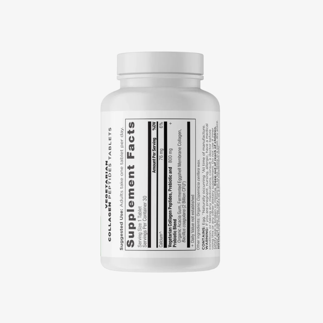 Vegetarian Collagen Peptides Tablets - Image 3