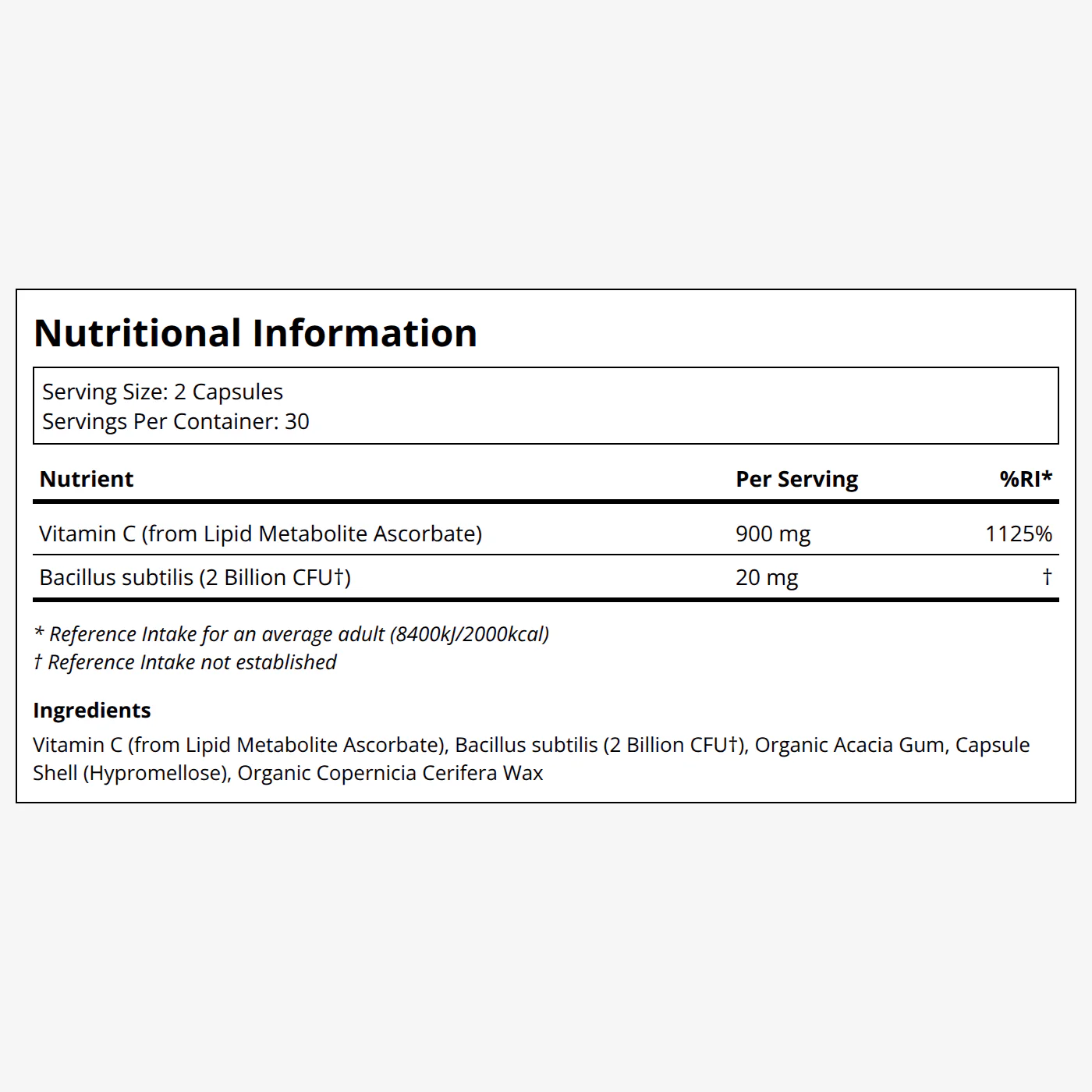 Vitamin C+Probiotics - Image 2