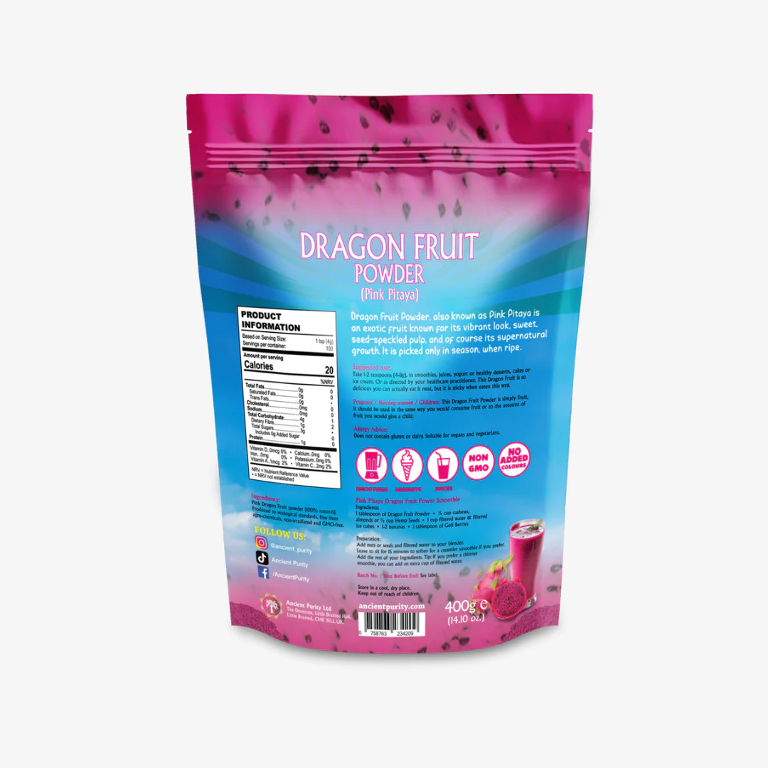 Dragonfruit Powder - Pink Pitaya - Image 2