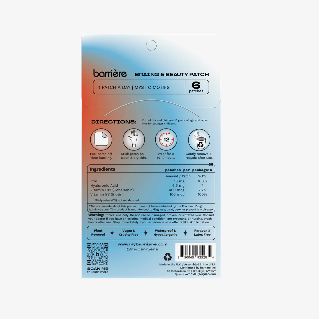 BRAINS & BEAUTY PATCH - Mystic Motifs - Image 2
