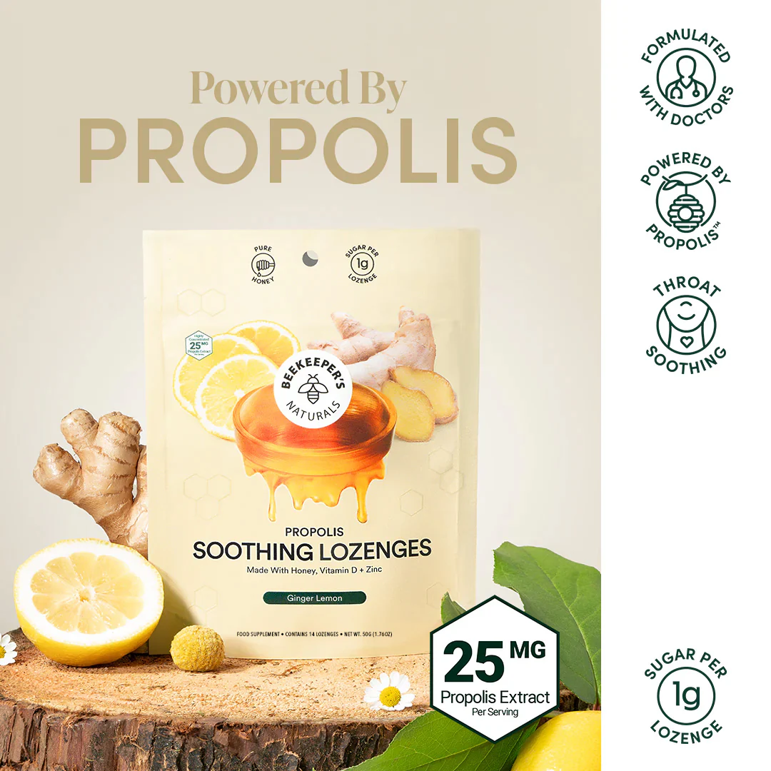 Propolis Soothing Lozenges - Ginger Lemon - Image 5