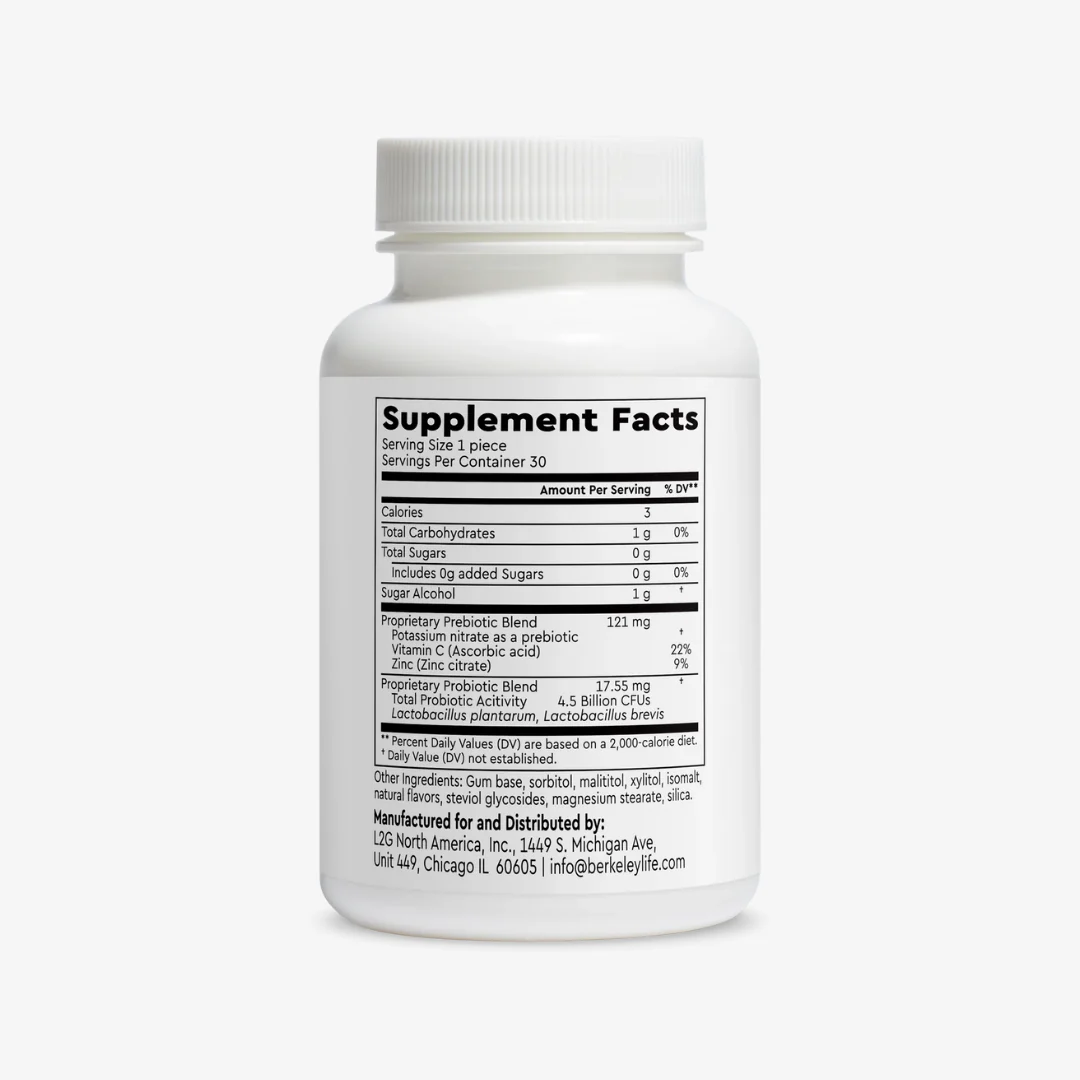 Balance: Prebiotic Nitrate Chewing Gum - Image 3