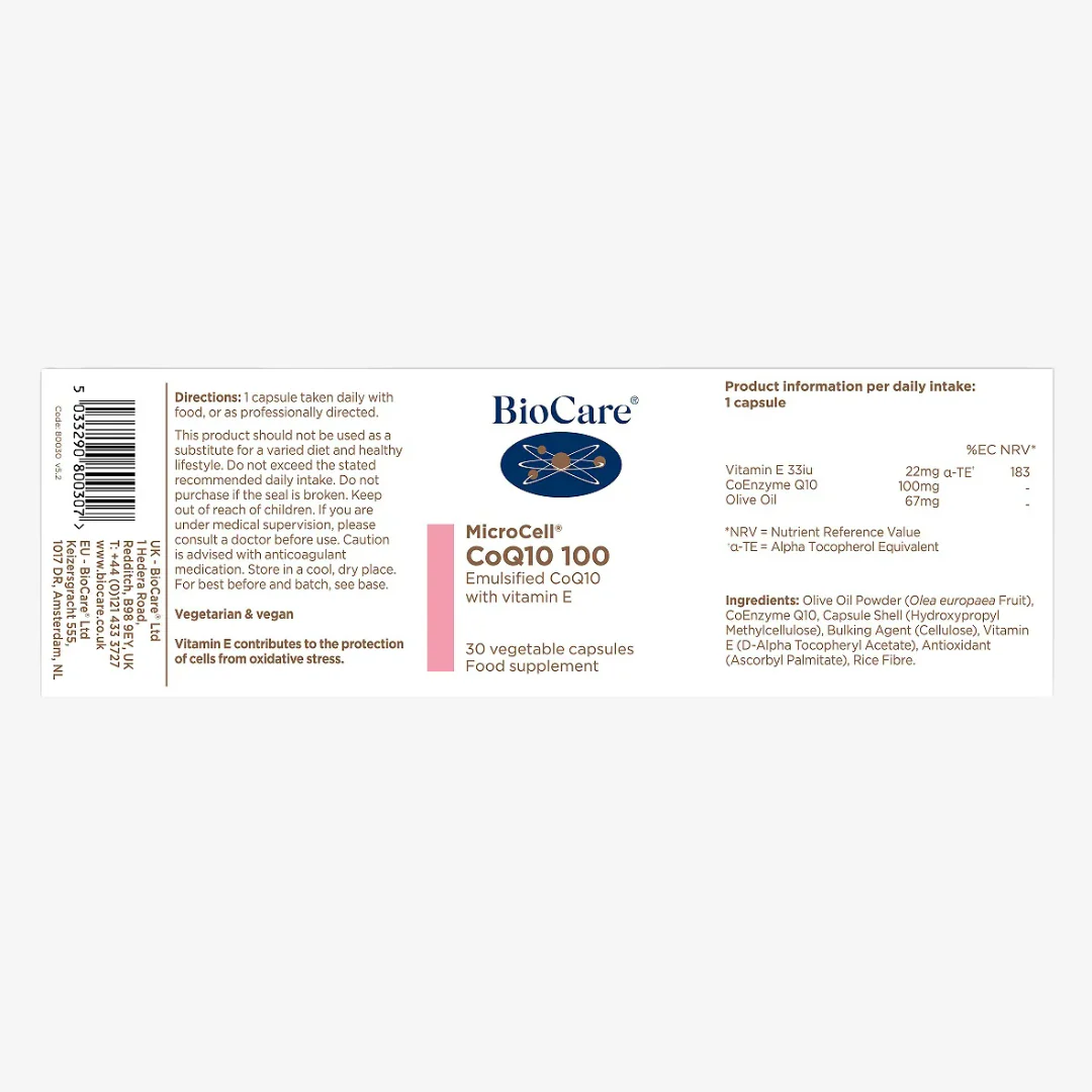 MicroCell CoQ10 100 - Image 2