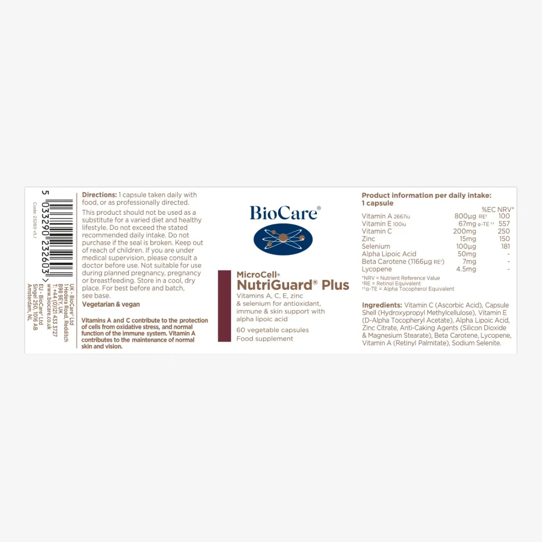 MicroCell® NutriGuard Plus (Antioxidant) - Image 2