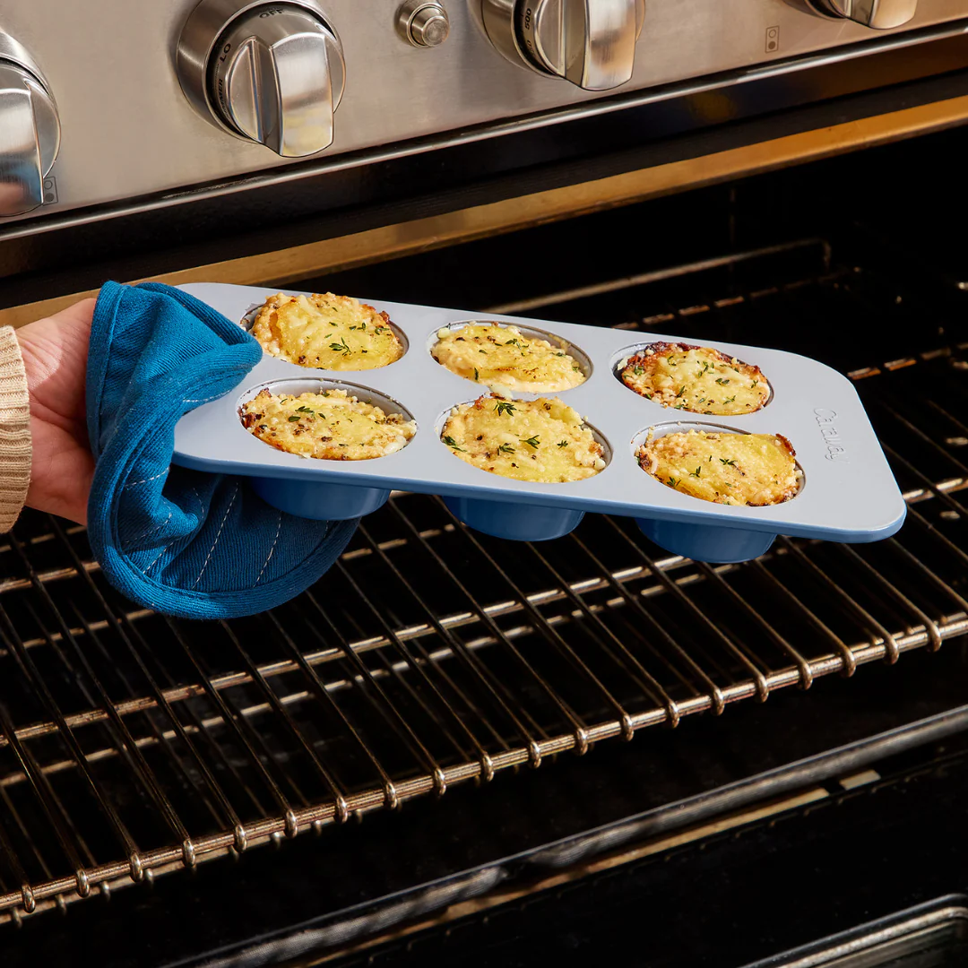 6 Cup Muffin Pan Slate - Image 2