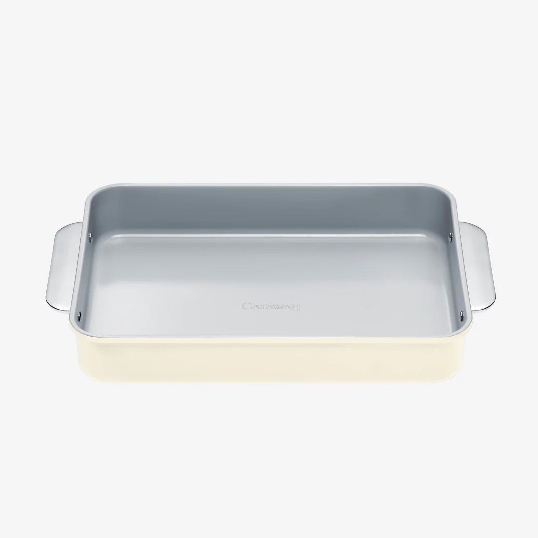 Large Rectangle Pan Cream