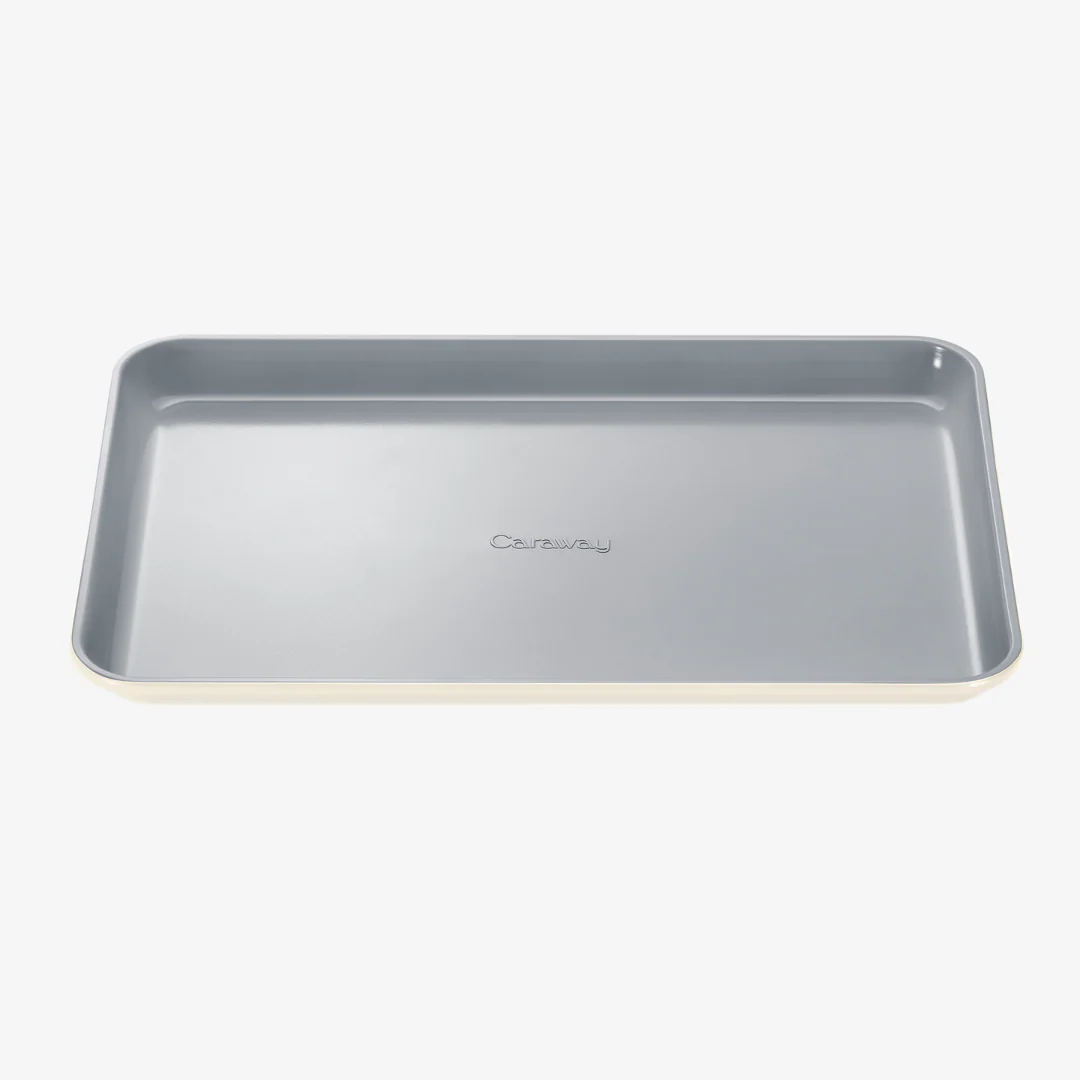 Non-Stick Ceramic Baking Sheet Cream - Image 3