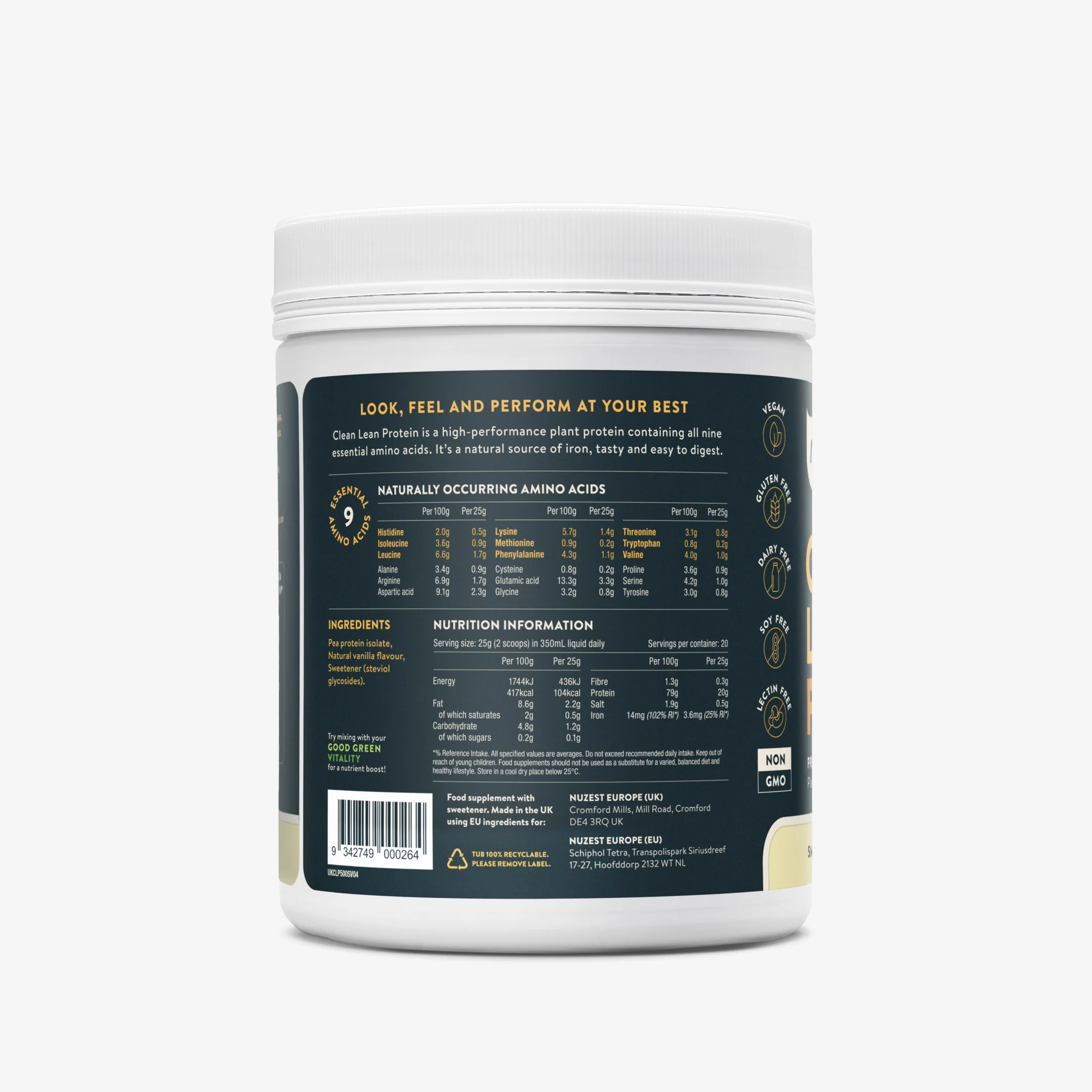 Clean Lean Protein - Smooth Vanilla