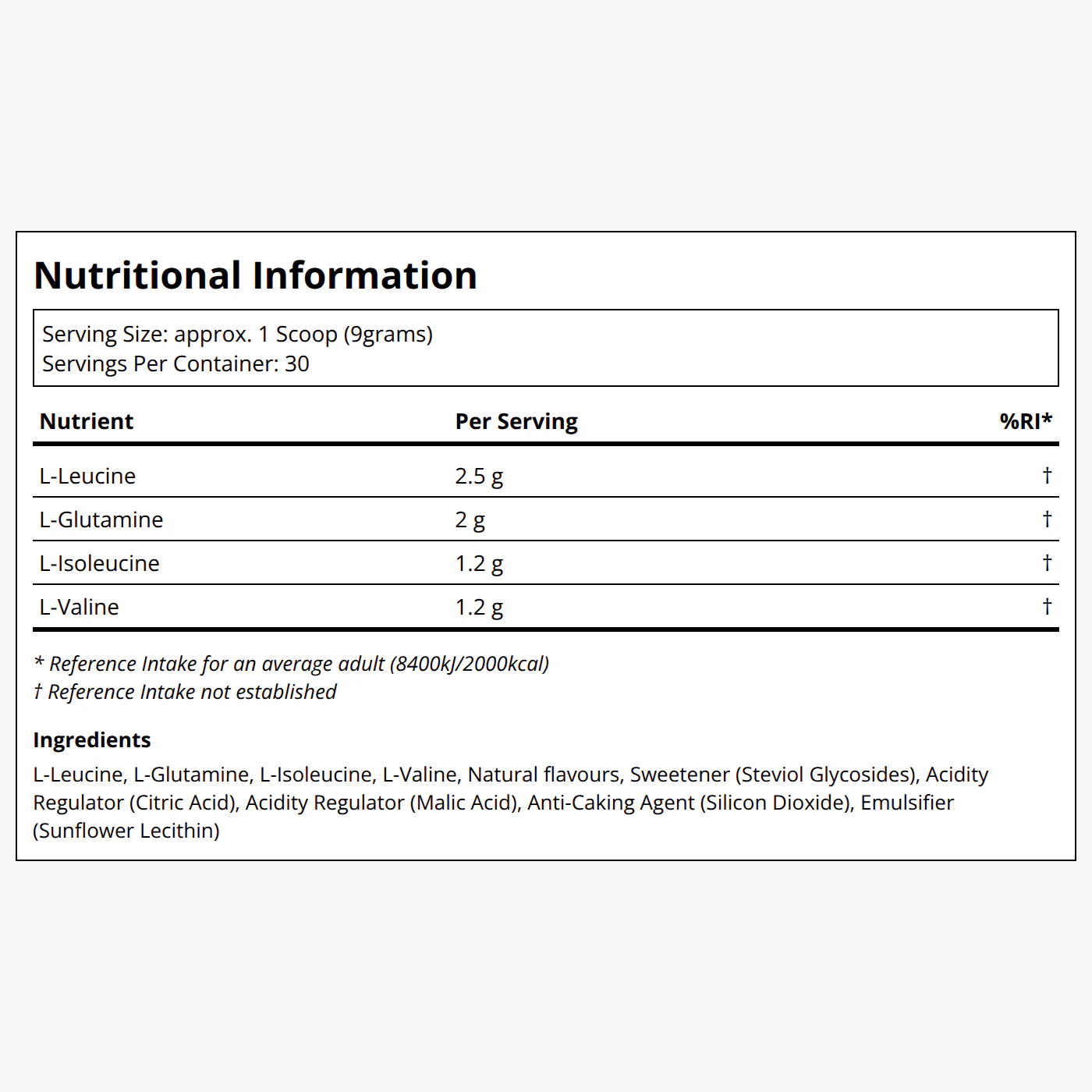 BCAA Powder - Image 2