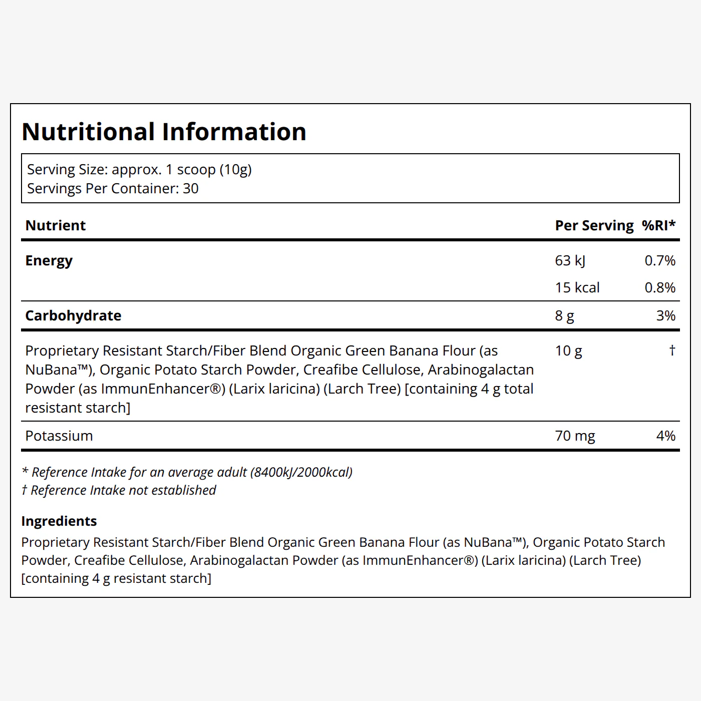 PaleoFiber™ RS - Unflavored and Unsweetened - Image 2