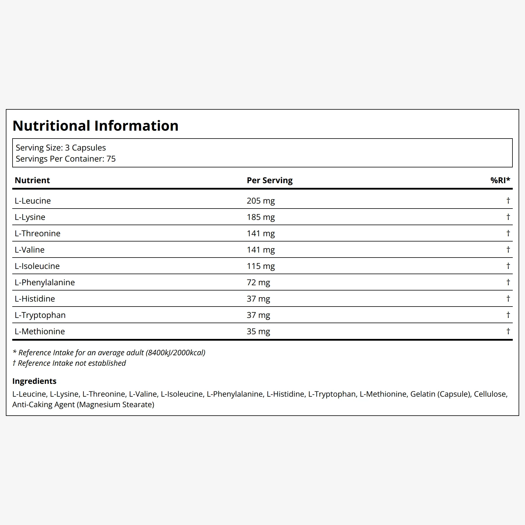 Essential Amino Acids - Image 2