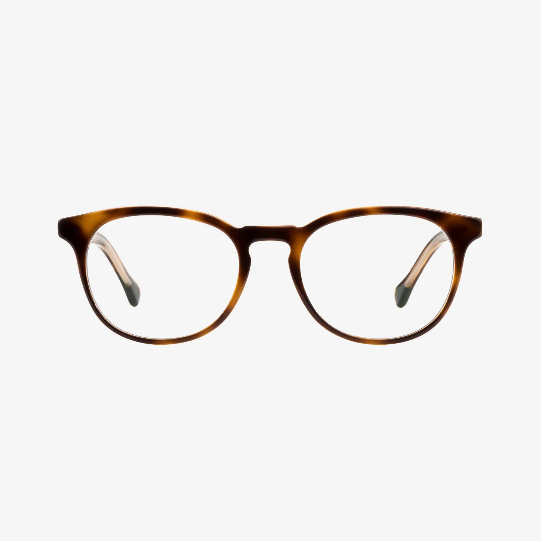 Roebling Blue Light Blocking Glasses (Day) - Sazerac Crystal Anti-Fatigue