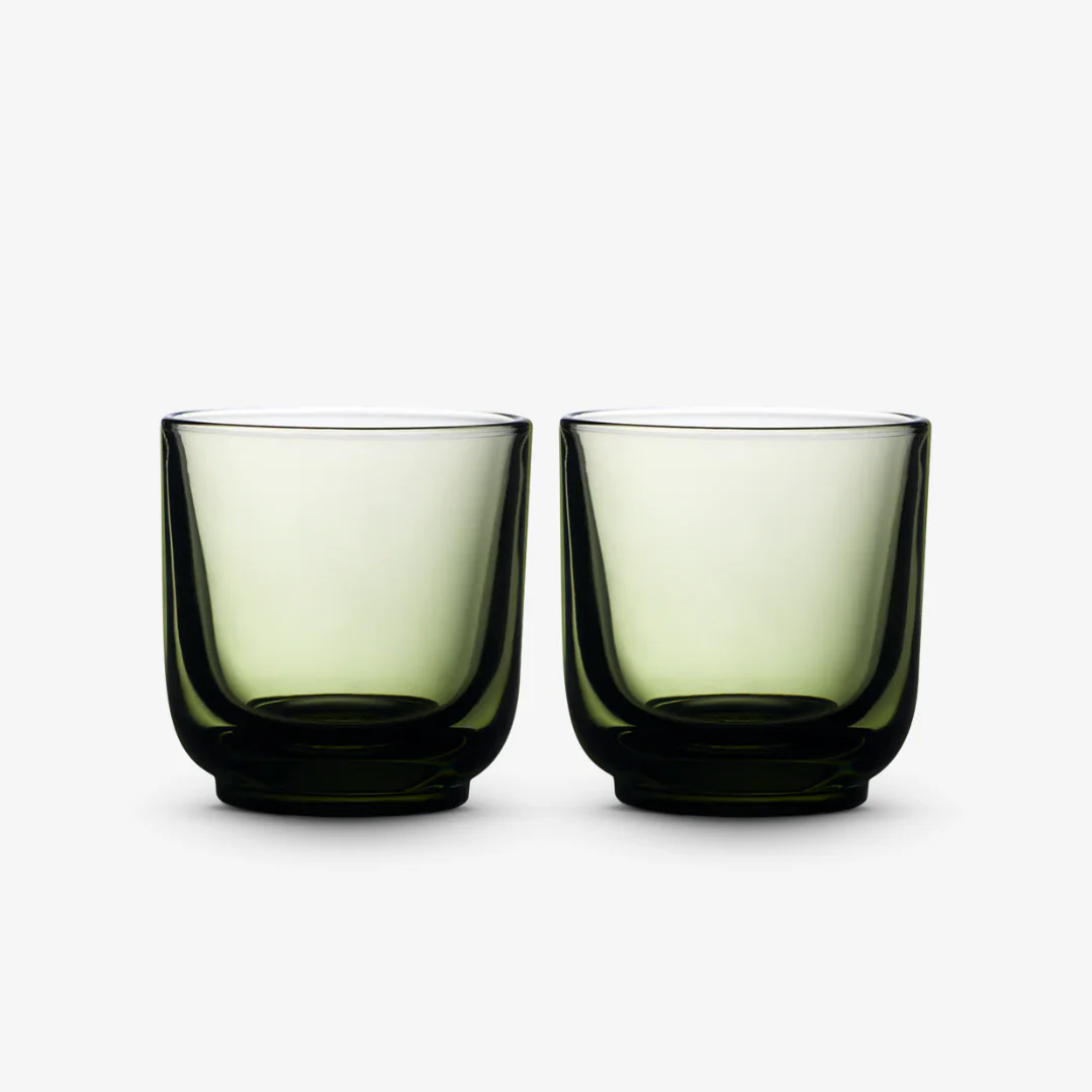 Pirch Cappuccino Glasses - Woodland