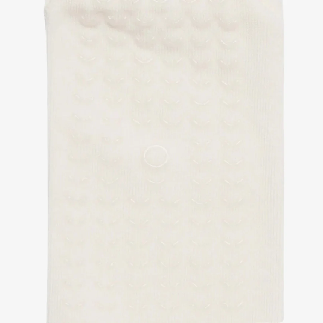 ÔWEAR Crew Sporty Stripes Pilates Grip Socks - White - Image 3