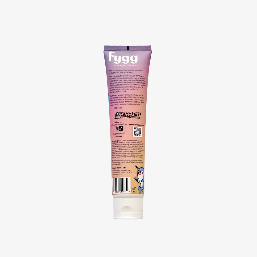 Nano-Hydroxyapatite Kids Toothpaste with Prebiotics - Vanilla Vibes - Image 2