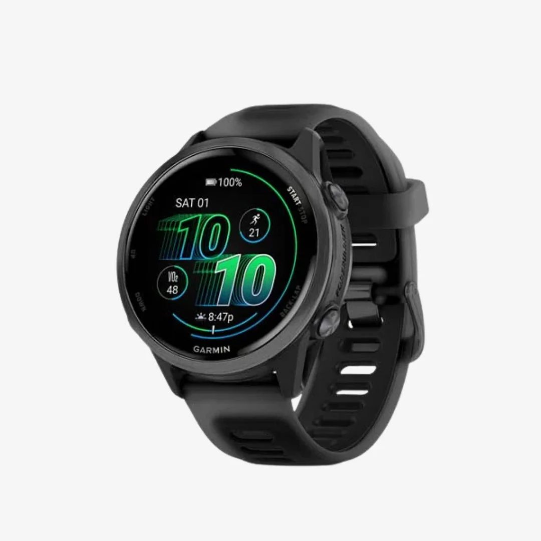 Forerunner® 570 - Slate Grey Aluminium with Translucent Black/Black Band