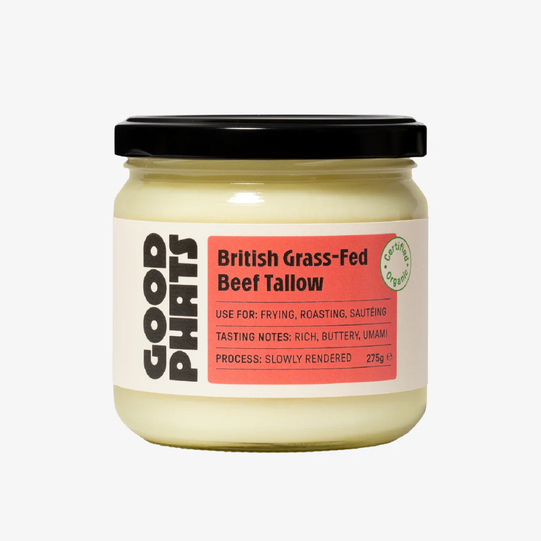 Organic British Grass-fed Beef Tallow