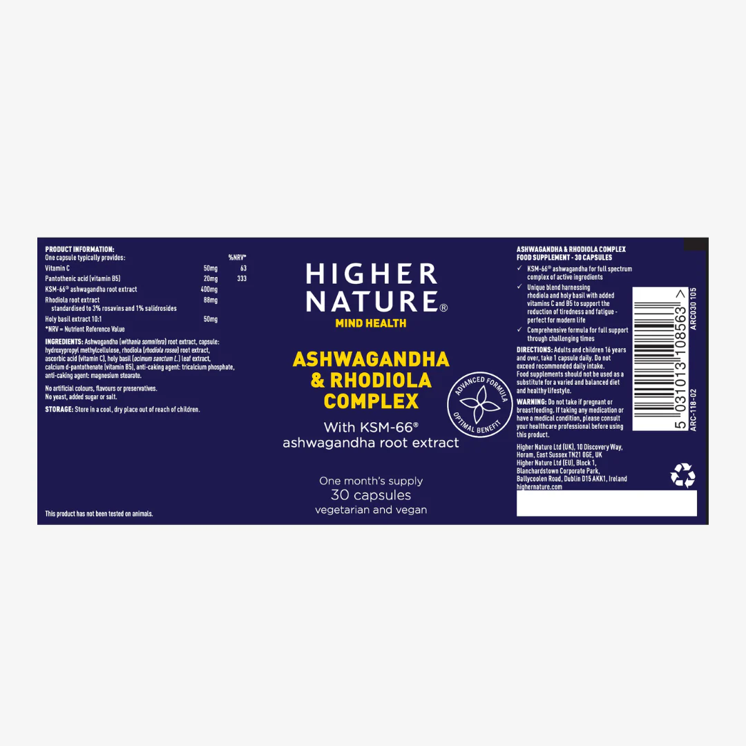 Ashwagandha & Rhodiola Comp - Image 2