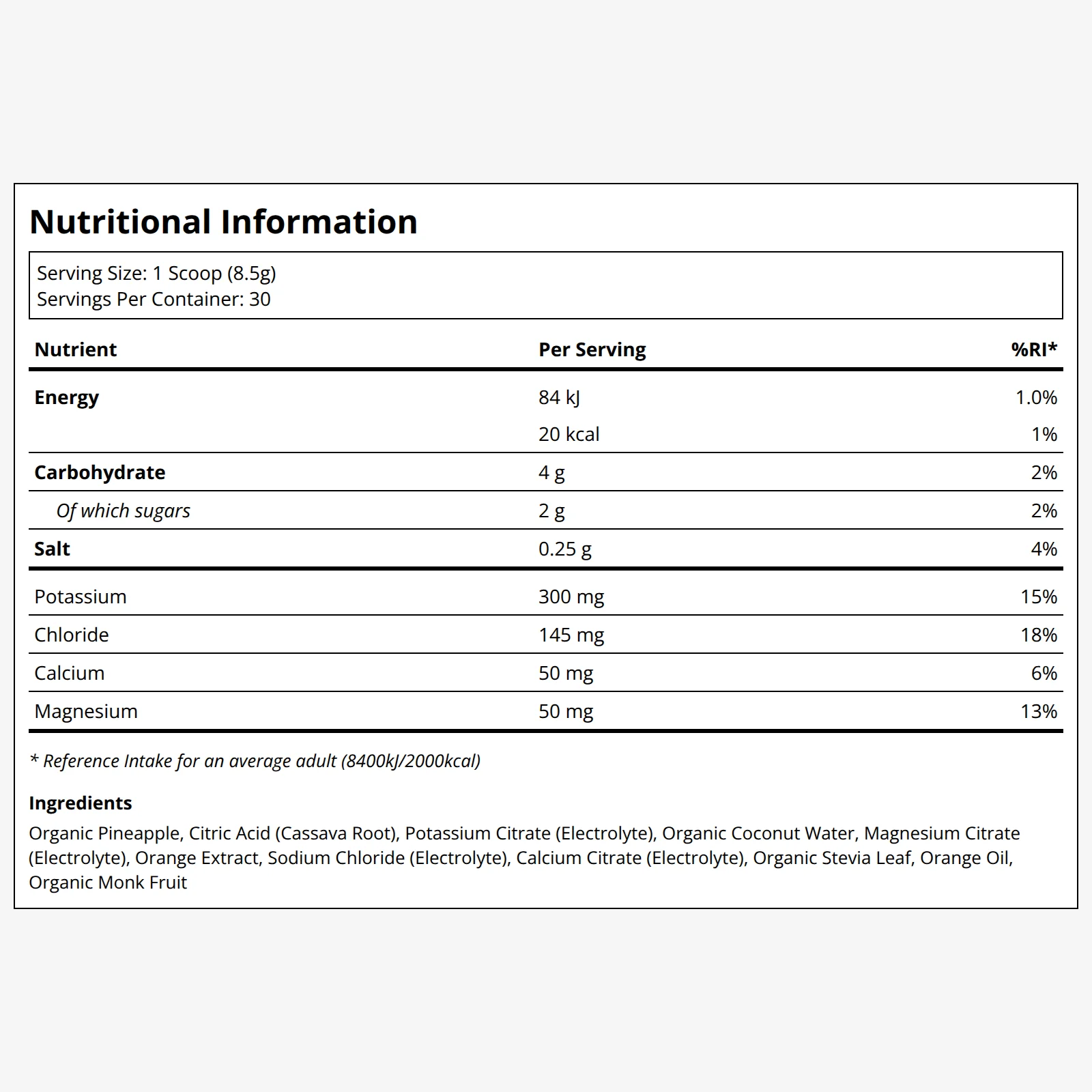 Electrolytes - Orange Pineapple - Image 2