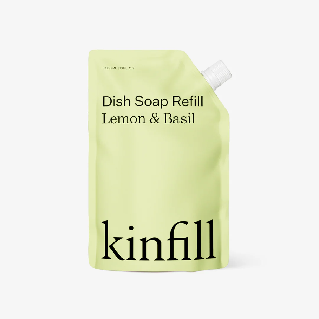 Dish Soap - Refill - Lemon & Basil