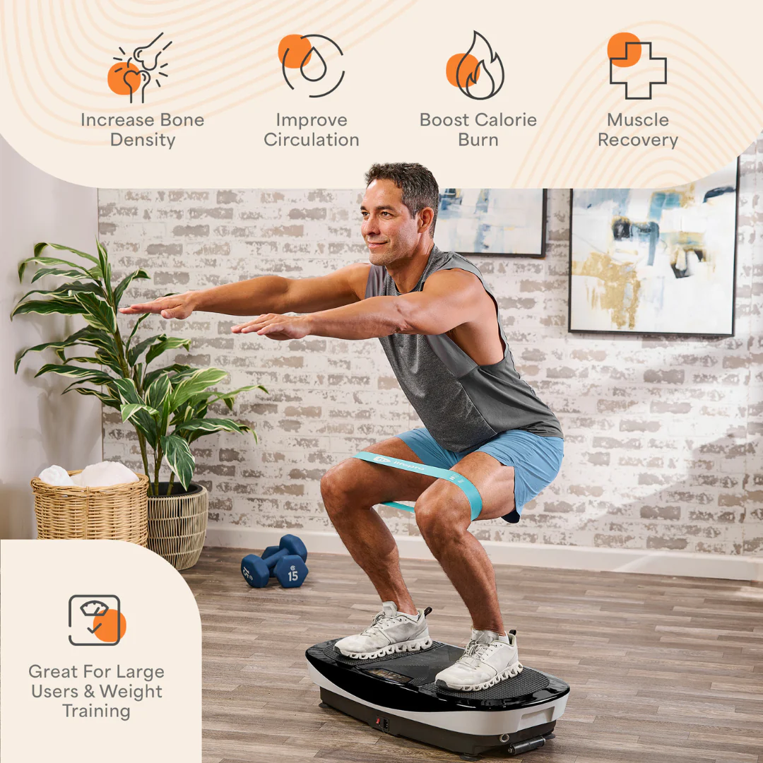 Rumblex Max 4D Vibration Plate - Black - Image 4