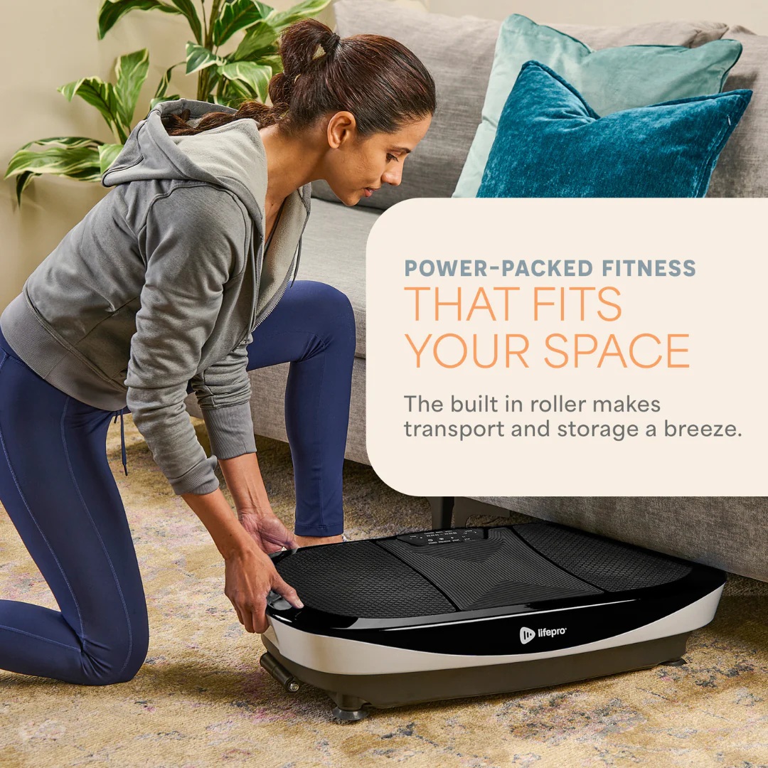 Rumblex Max 4D Vibration Plate - Black - Image 5