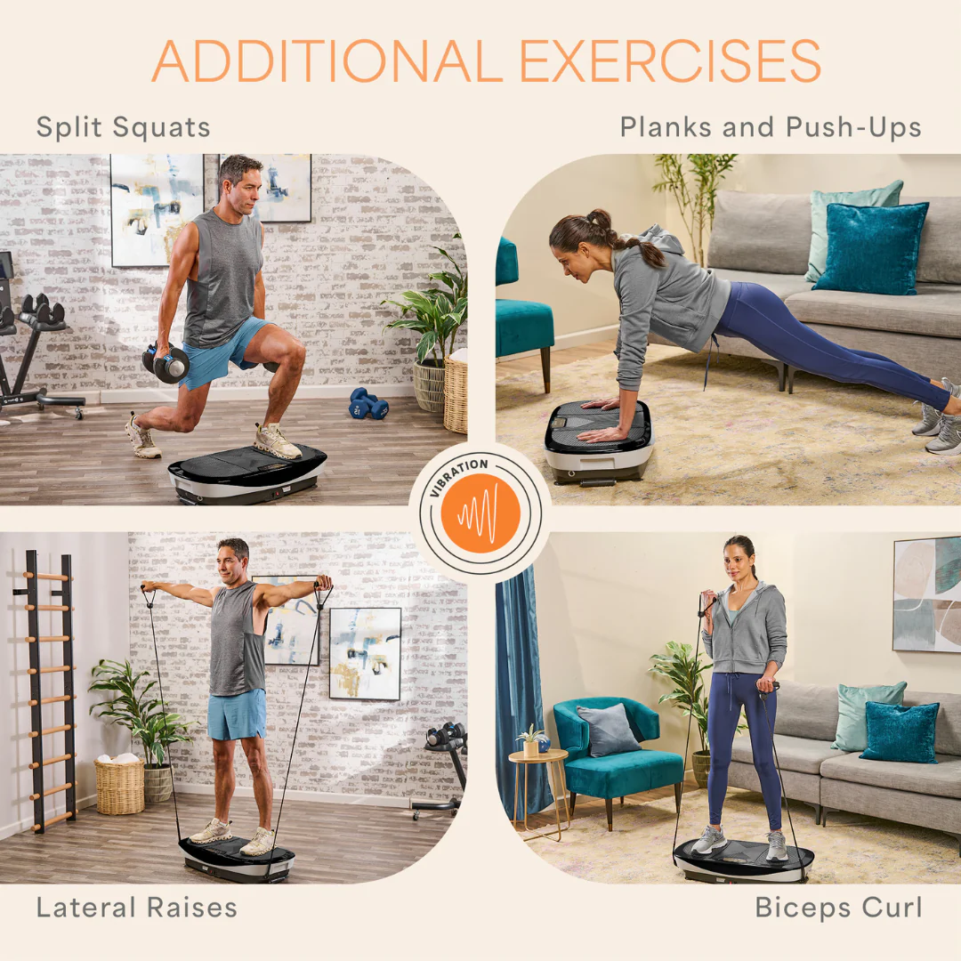 Rumblex Max 4D Vibration Plate - Black - Image 7