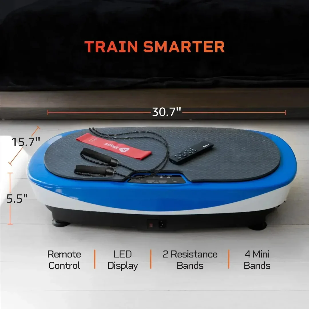 Rumblex Max 4D Vibration Plate - Blue - Image 2