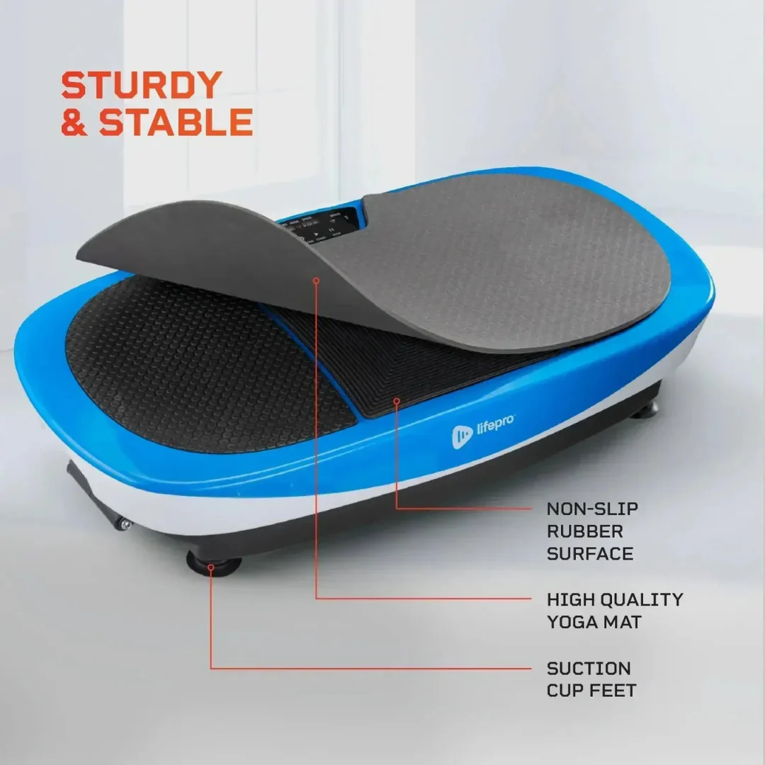 Rumblex Max 4D Vibration Plate - Blue - Image 3