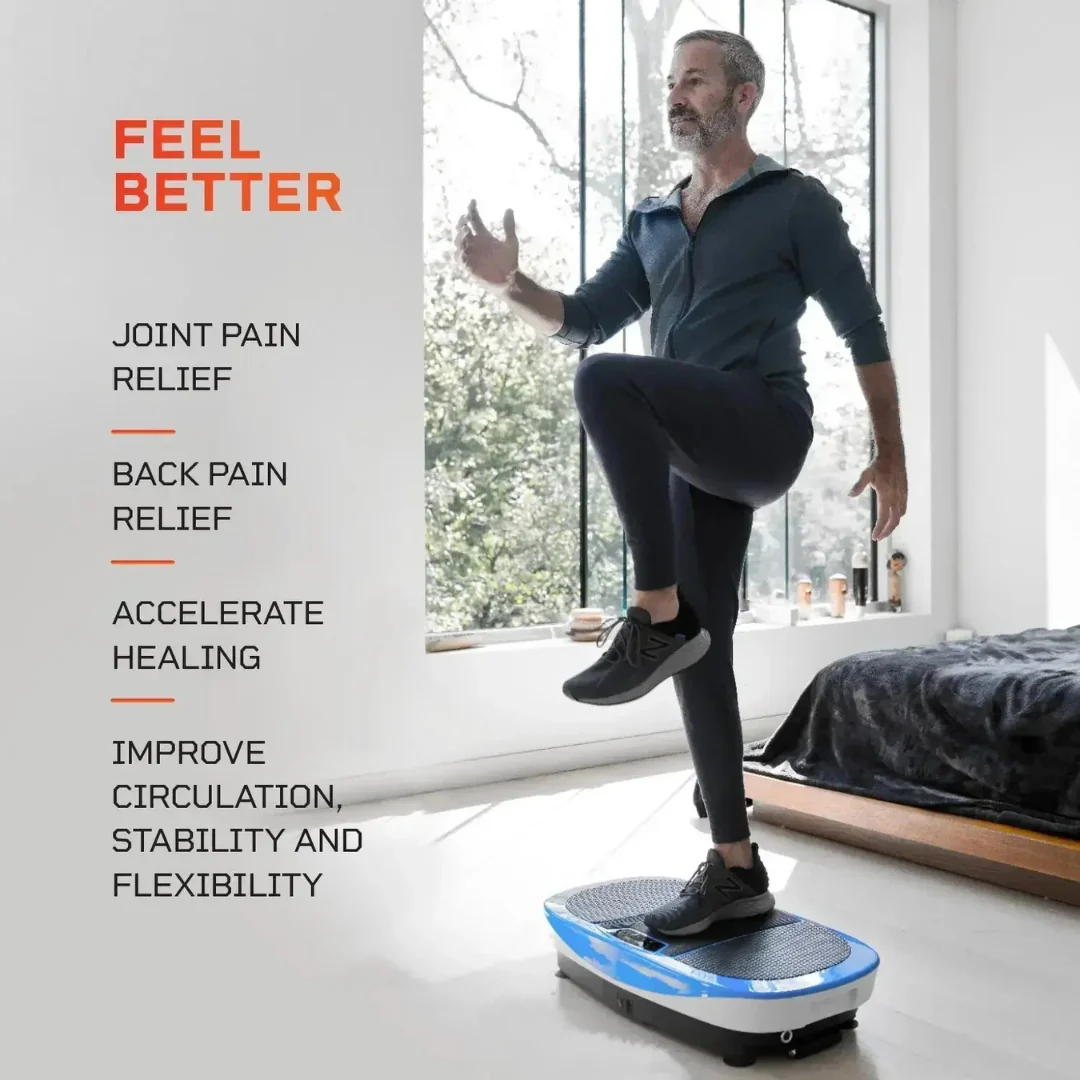 Rumblex Max 4D Vibration Plate - Blue - Image 5