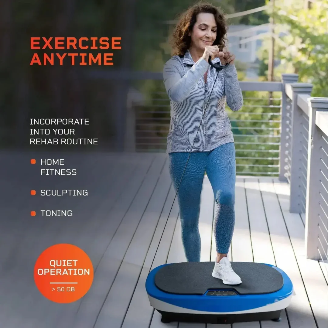 Rumblex Max 4D Vibration Plate - Blue - Image 8