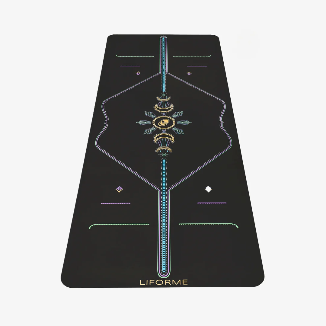Cosmic Moon Travel Mat - Matte Black