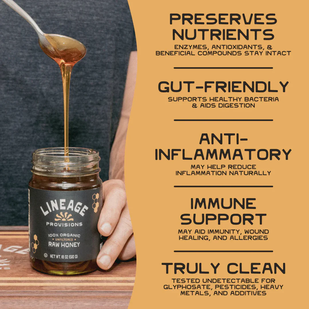 Organic Raw Honey - Image 2