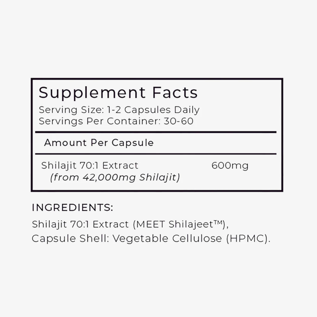 Shilajit Capsules - Image 2