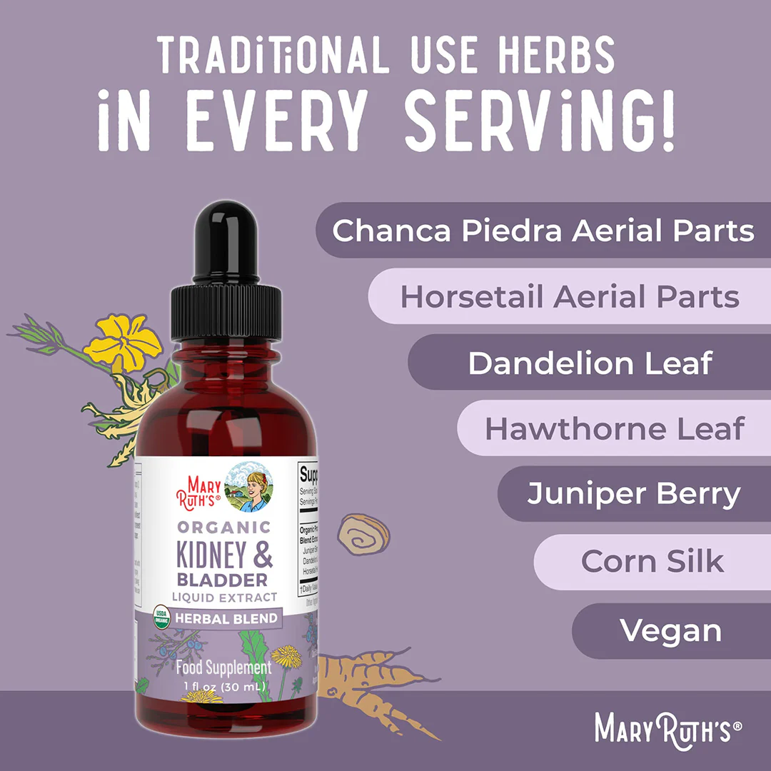 Organic Kidney & Bladder Herbal Blend Liquid Drops - Image 4
