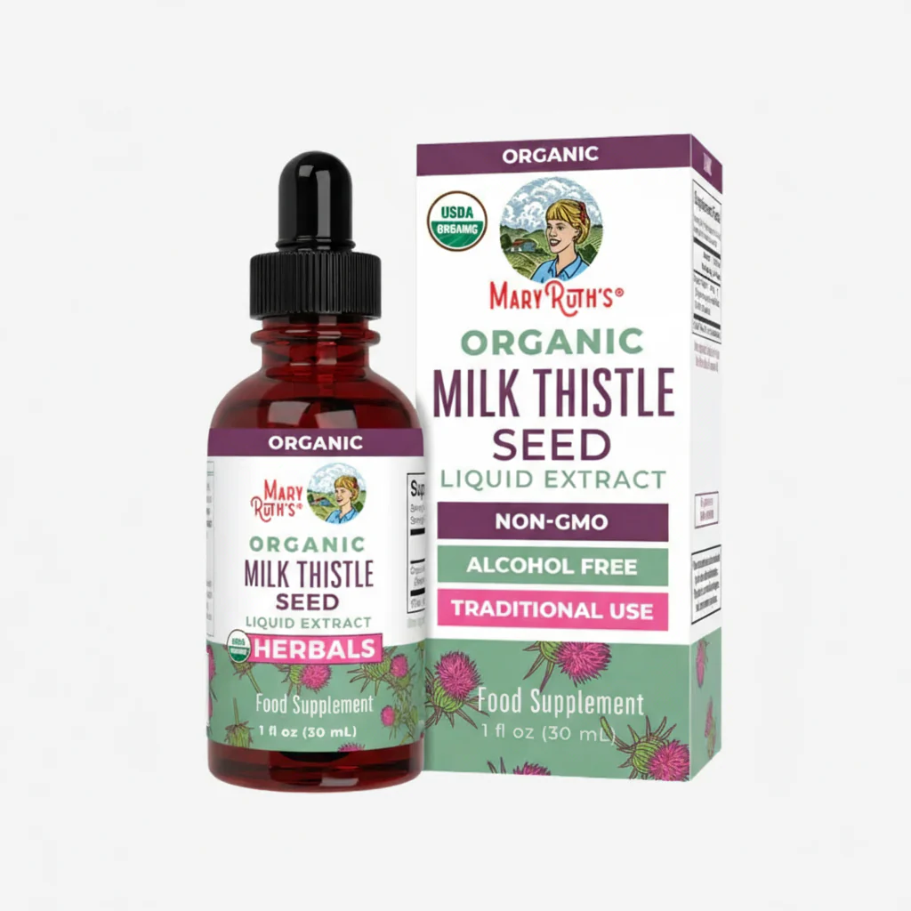 Organic Milk Thistle Seed Liquid Drops
