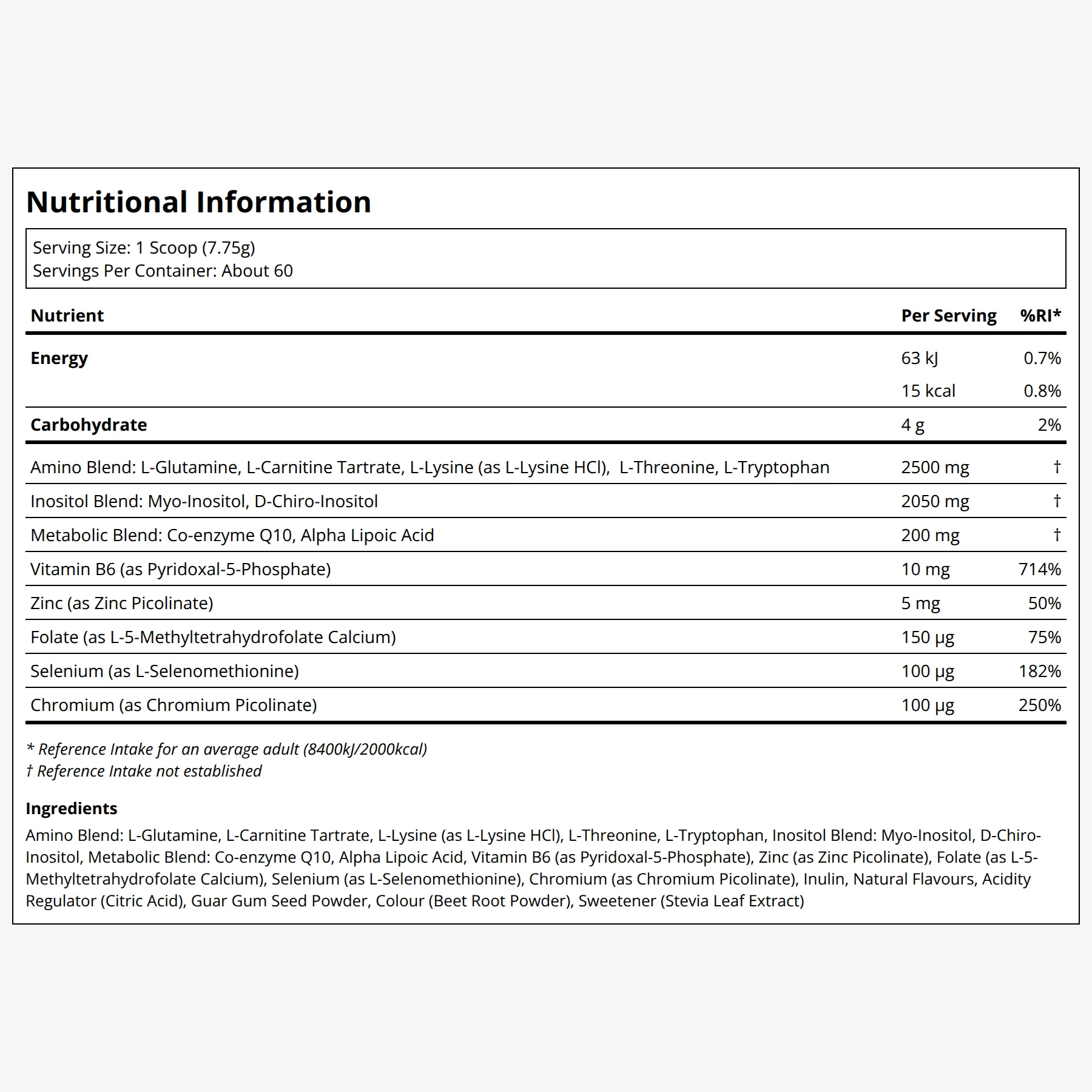 Hormone Balance - 60 Serve Pouch - Mixed Berry - Image 2