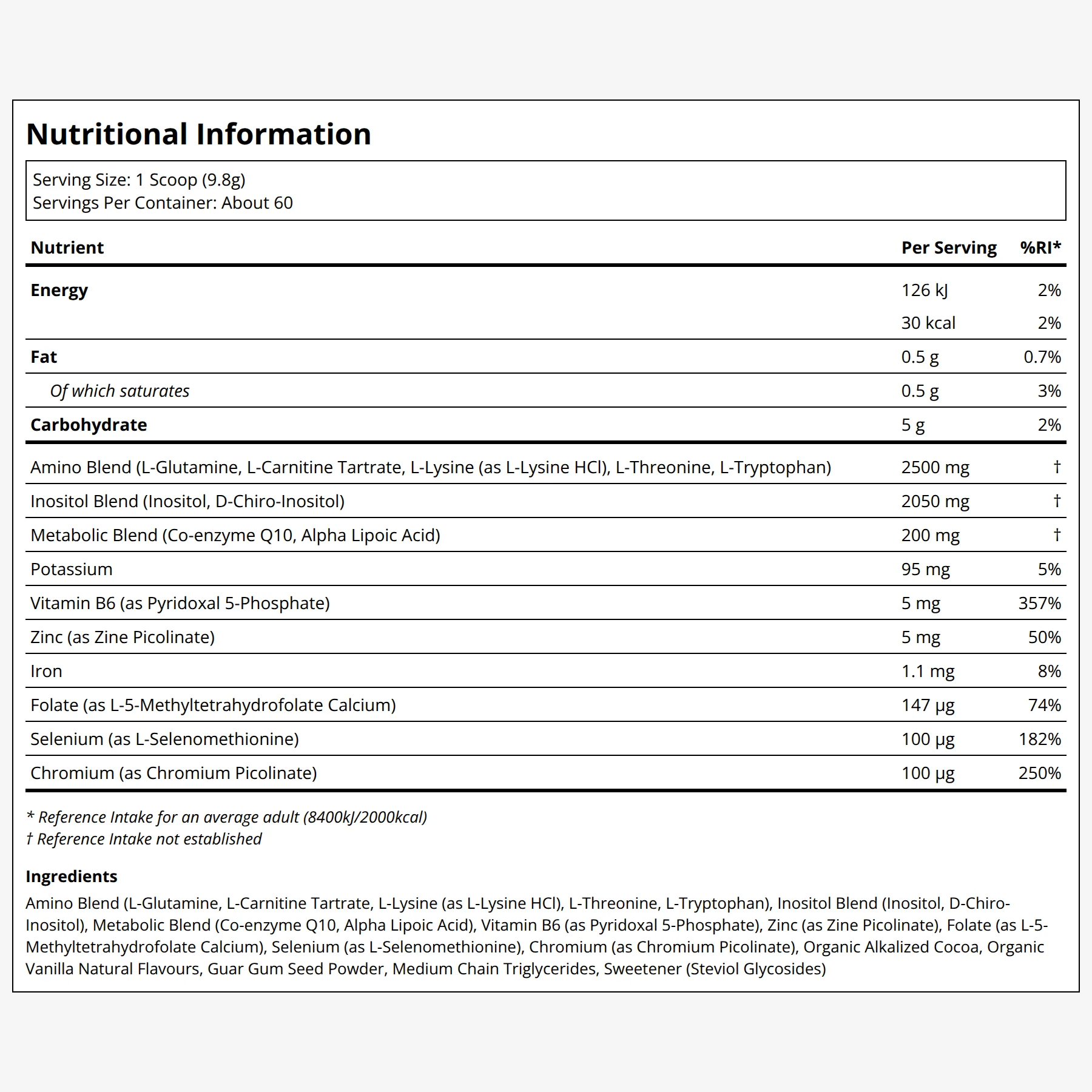 Hormone Balance - Chocolate - Image 2