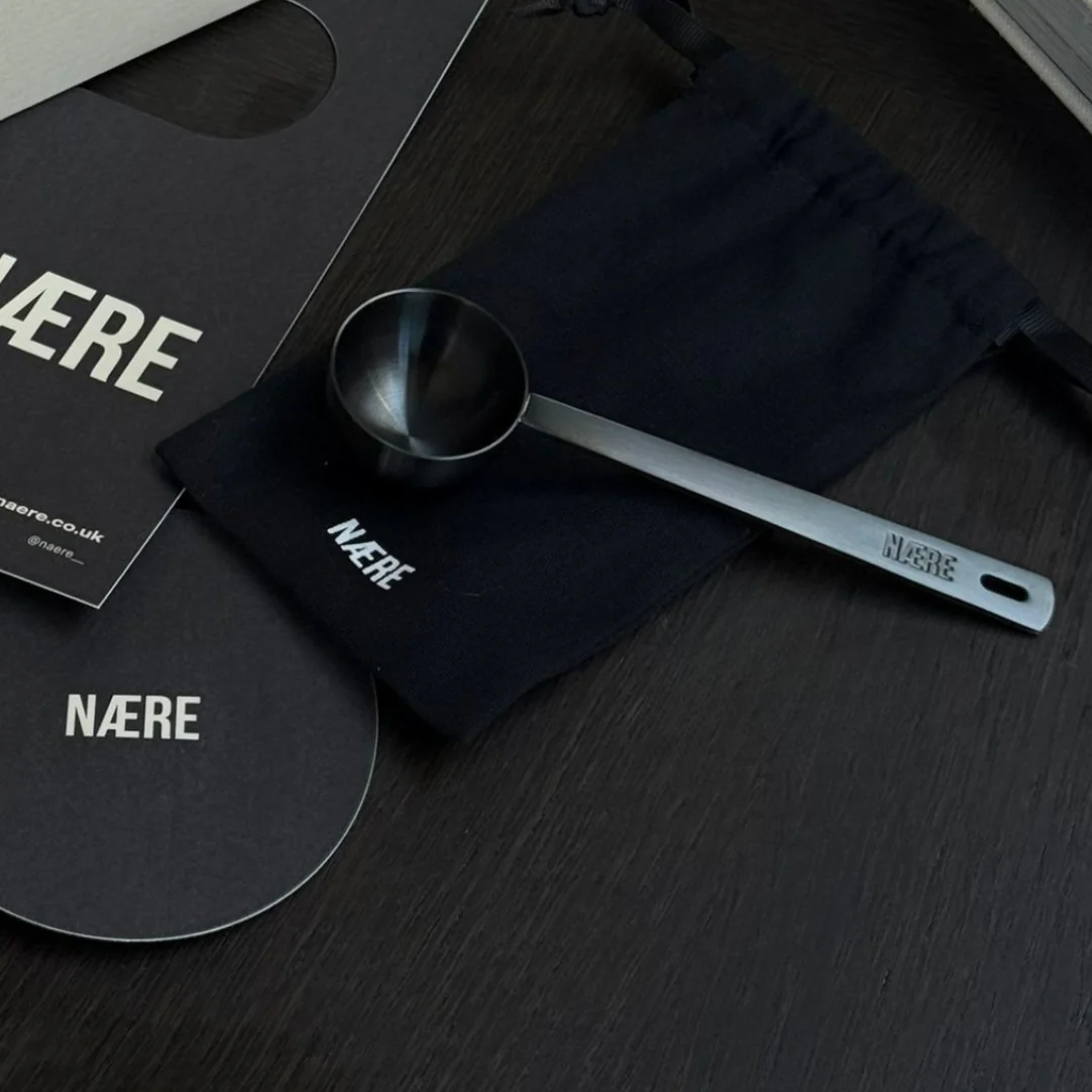 Brushed Black Stainless Steel Measuring Scoop - Image 2