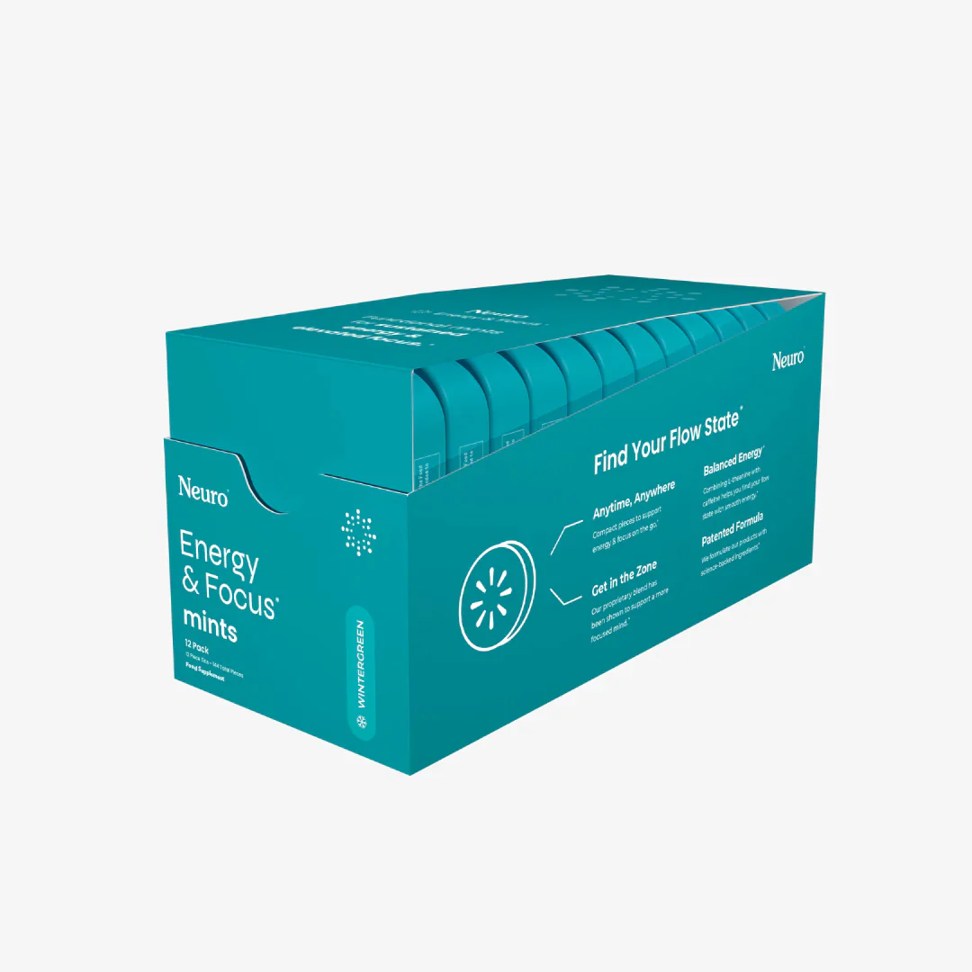 Energy & Focus Gum - Wintergreen