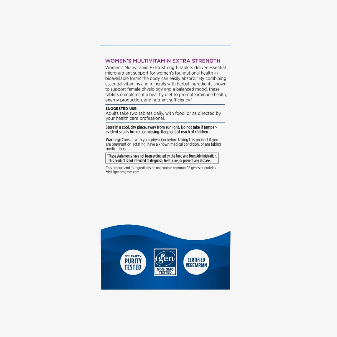 Women's Multivitamin Extra Strength - Image 3